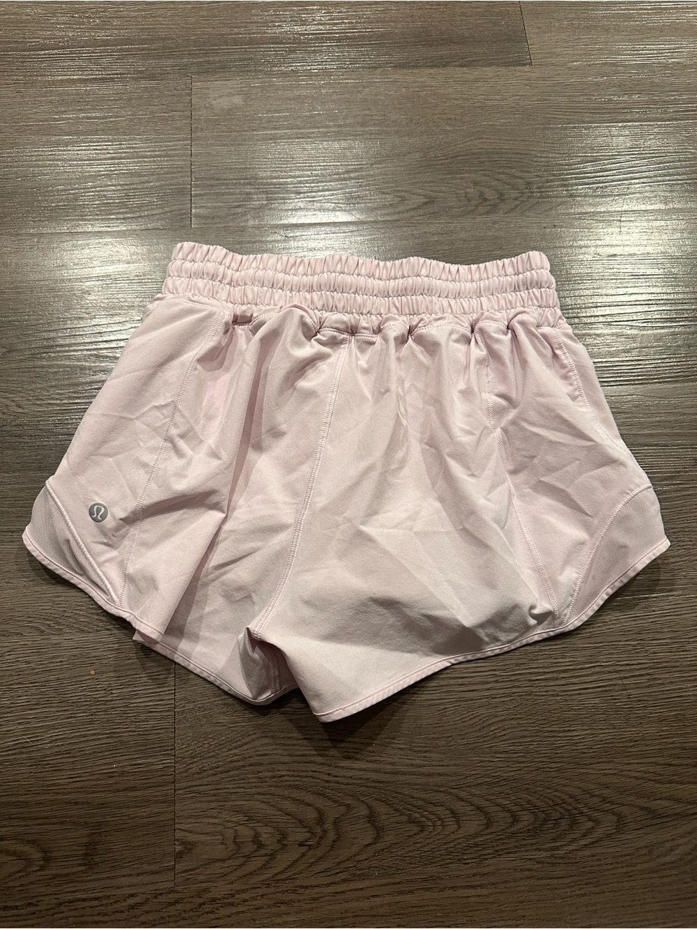 lululemon athletica Light Pink hotty hot shorts